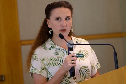 Megan Proska, associate vice president of Horticulture and Collections at the Dallas...