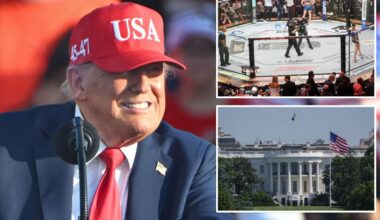 Trump to host UFC fight at White House as part of America250 celebration