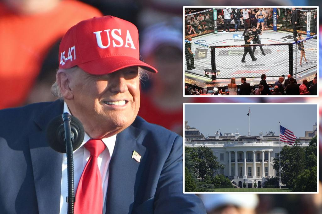 Trump to host UFC fight at White House as part of America250 celebration