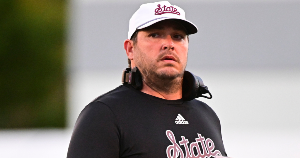 Mississippi State HC Jeff Lebby