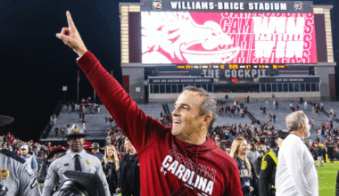 South Carolina head coach Shane Beamer at SEC Media Days