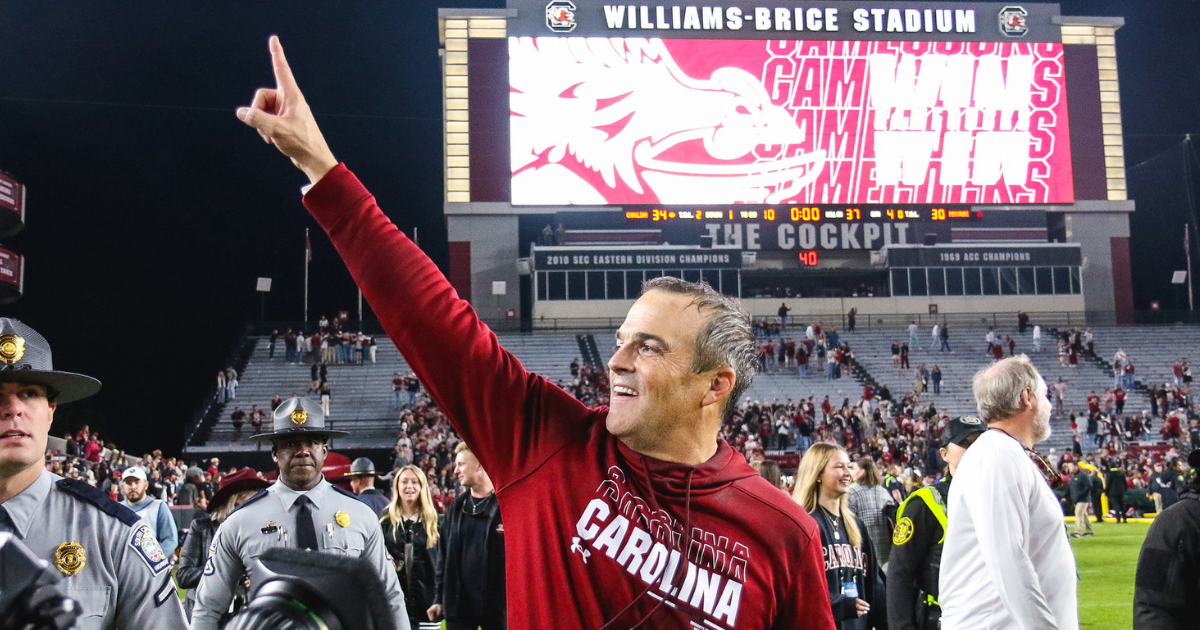 South Carolina head coach Shane Beamer at SEC Media Days