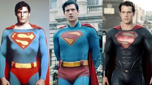 Christopher Reeve, David Corenswet, and Henry Cavill