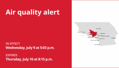 Ozone pollution alert for 5 Freeway north of LA Thursday – Orange County Register