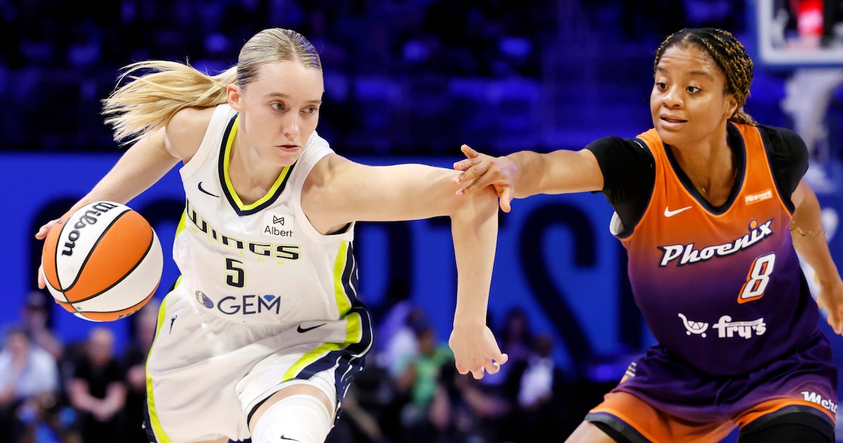 Dallas Wings’ Paige Bueckers picked by Napheesa Collier in WNBA All-Star Game draft