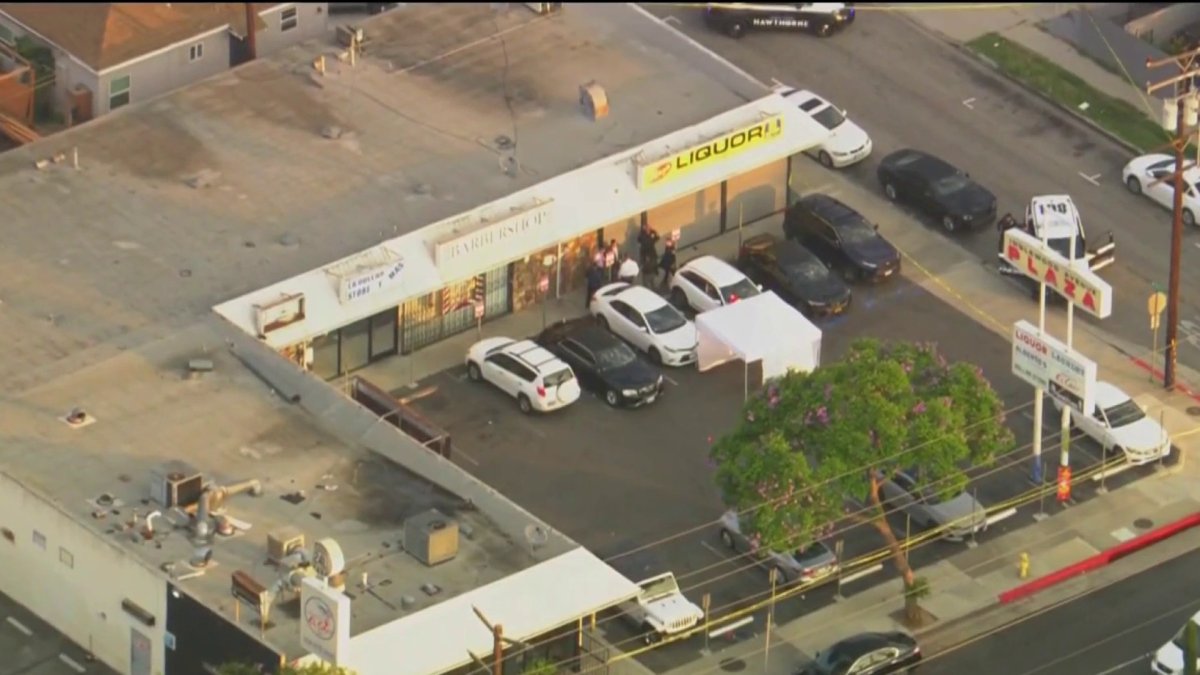 Woman shot and killed at Hawthorne shopping center – NBC Los Angeles