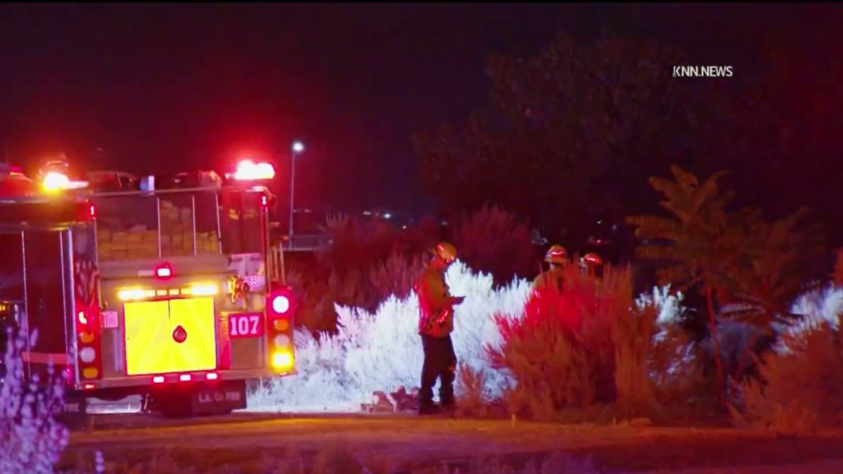 Body found after small brush fire in Santa Clarita neighborhood – NBC Los Angeles
