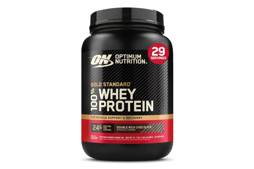 A bottle of protein