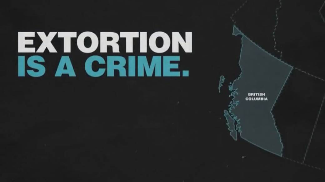 Click to play video: 'B.C. government launches extortion awareness campaign'