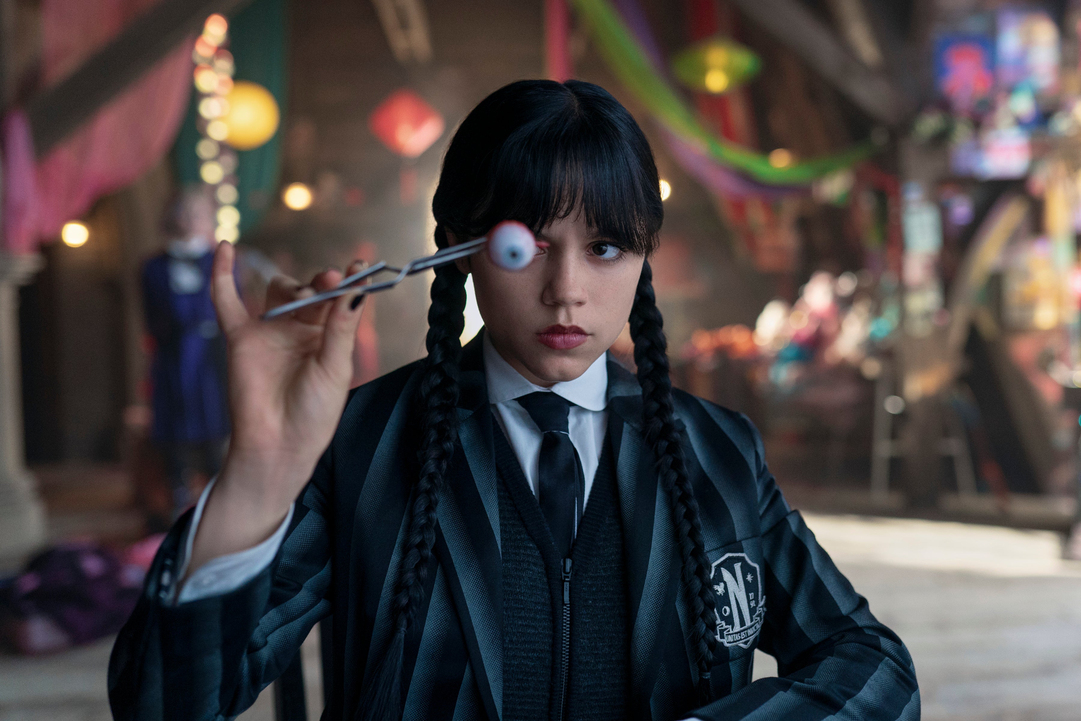 Jenna Ortega in 'Wednesday'