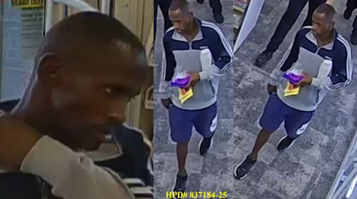 Accused frequent shoplifter seen casually walking out of CVS Pharmacy with merchandise in SW Houston