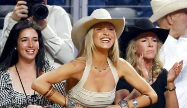 Supermodel and Fort Worth resident Bella Hadid cheered on horseman beau over the weekend
