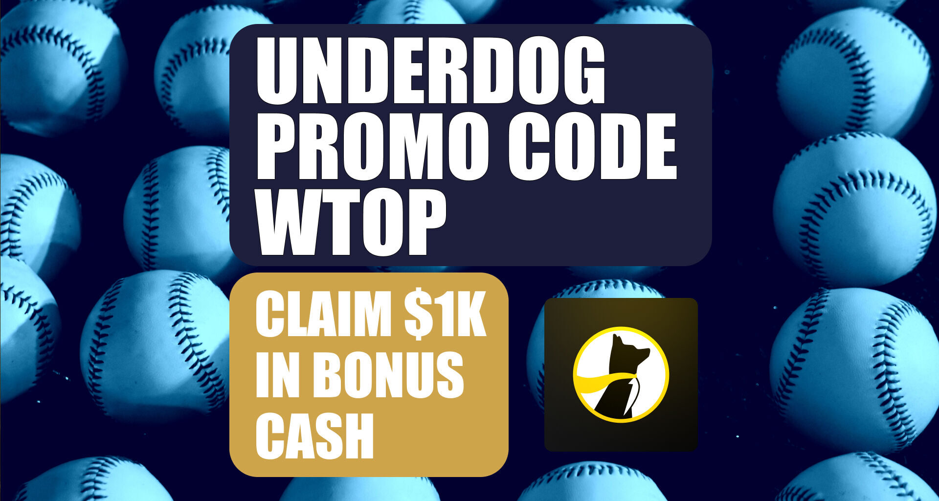 Underdog Promo Code WTOP: Get $1,000 Fantasy Bonus for MLB, WNBA Picks