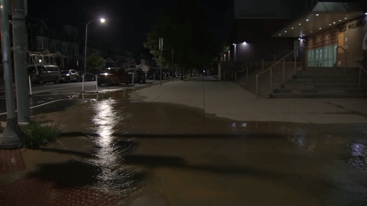 Broken water main sends water rushing down West Philadelphia street – NBC10 Philadelphia
