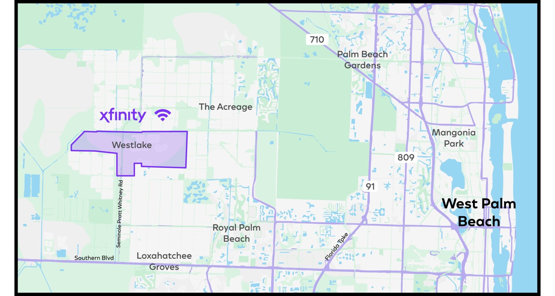 Comcast Builds All-New Fiber Internet Network in Westlake, Florida