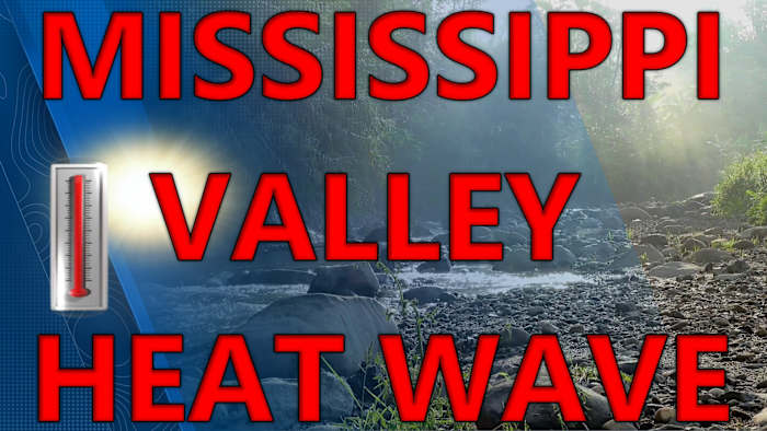 High pressure bringing heat to Houston is also affecting the nation’s largest river valley