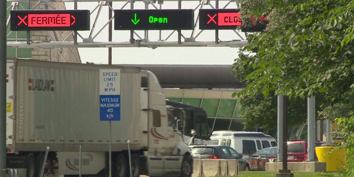 June border crossings from Canada into New York were down compared to 2024