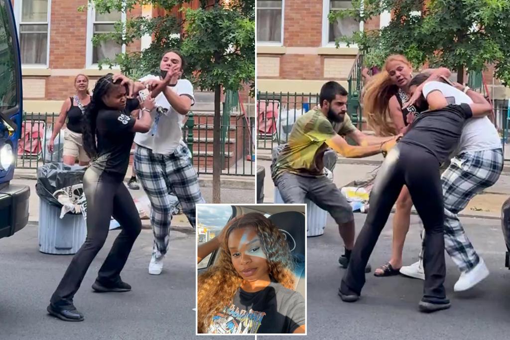 Women brawl over 'saved' parking spot on NYC street, as locals fume over space hoarding