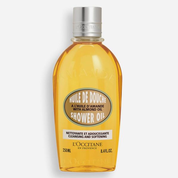 L’Occitane Cleansing and Softening Almond Shower Oil - 8.4 Fl Oz.