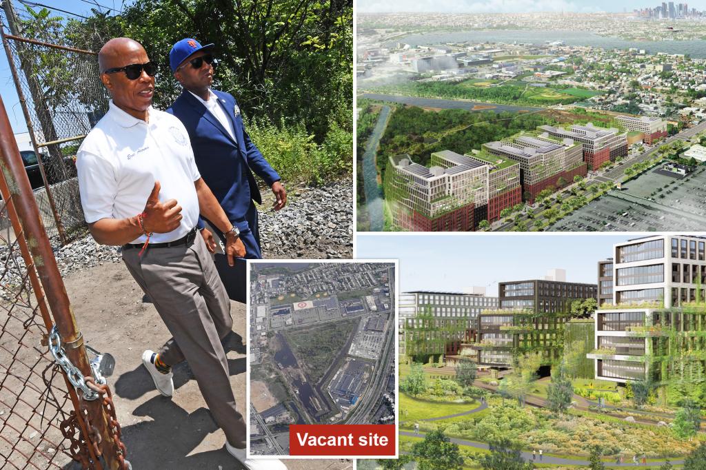 Abandoned NYC airport will land 3,000 new homes, Eric Adams announces in 'housing week' kickoff