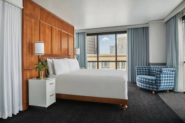 Pendry San Diego Interior of a guest room at the Pendry San Diego.
