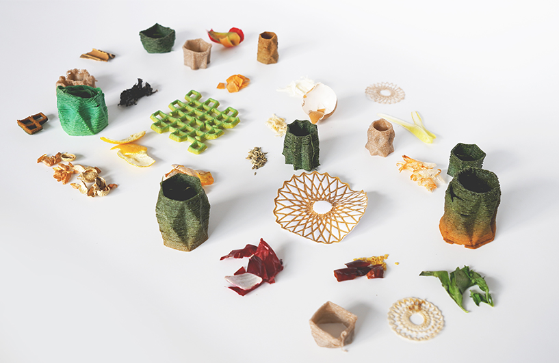 AI-powered 3D printer transforms kitchen scraps into functional objects