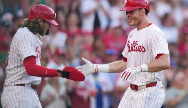 Max Kepler and Brandon Marsh homer as Philadelphia Phillies split doubleheader with Padres