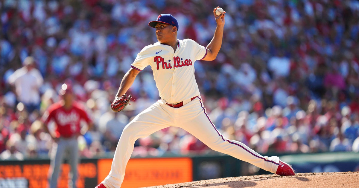 Philadelphia Phillies' Suárez gets a shorter start as the ace left-hander's workload grows