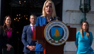 Epstein files: Annoyance at Bondi’s handling of case grows inside and outside the White House