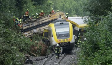 Passenger train derails in Germany killing at least 3 people