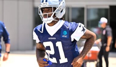 Dallas Cowboys training camp injuries mount with cornerback Caelen Carson's hyperextended knee