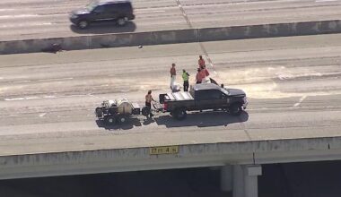 Pedestrian killed in collision on Texas 360 in Arlington – NBC 5 Dallas-Fort Worth
