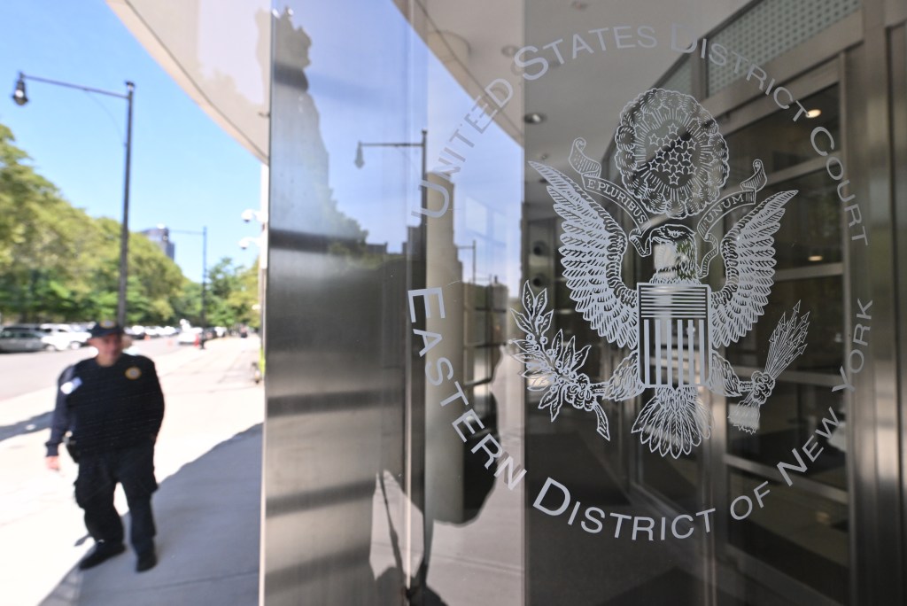 Seal of the United States District Court, Eastern District of New York.