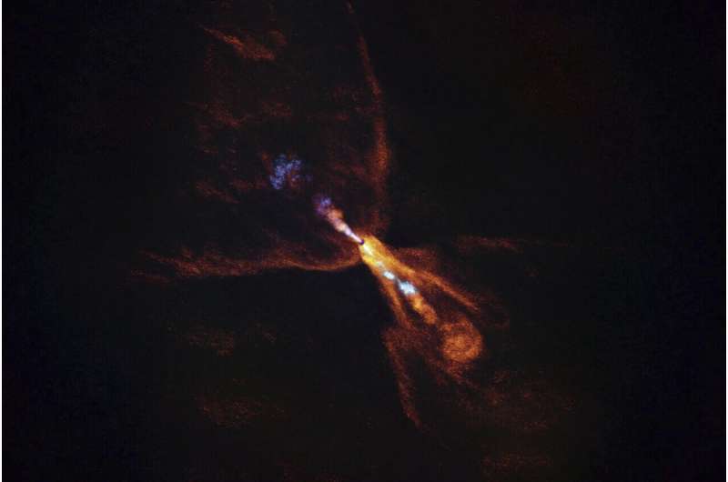 Astronomers capture the birth of planets around a baby sun outside our solar system