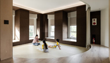 atelier boter shapes circle around square in taiwanese school