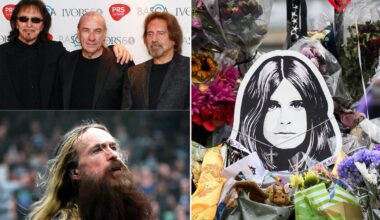 The Musicians Who Attended Ozzy Osbourne's Funeral