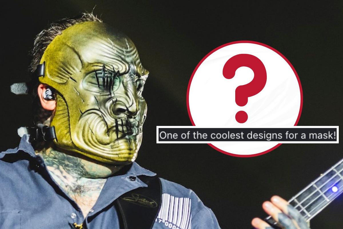 Slipknot Bassist V-Man Reveals New Mask + Fans React