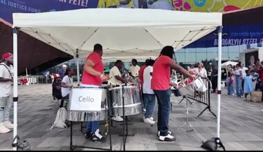 Steel Pan Fête takes over Barclays Center Plaza