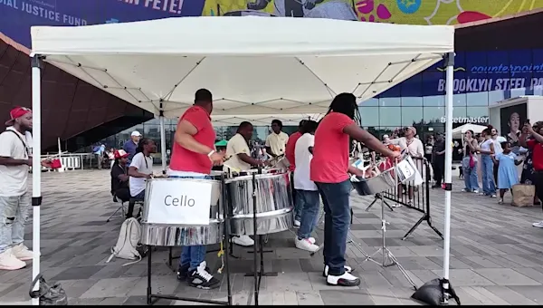 Steel Pan Fête takes over Barclays Center Plaza