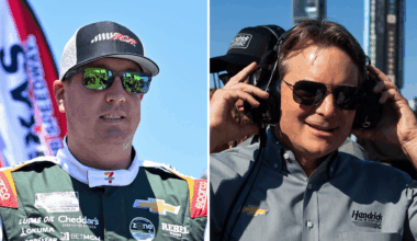 Jeff Gordon (L) and Dale Earnhardt Sr. (R). Image Credits: Imagn.