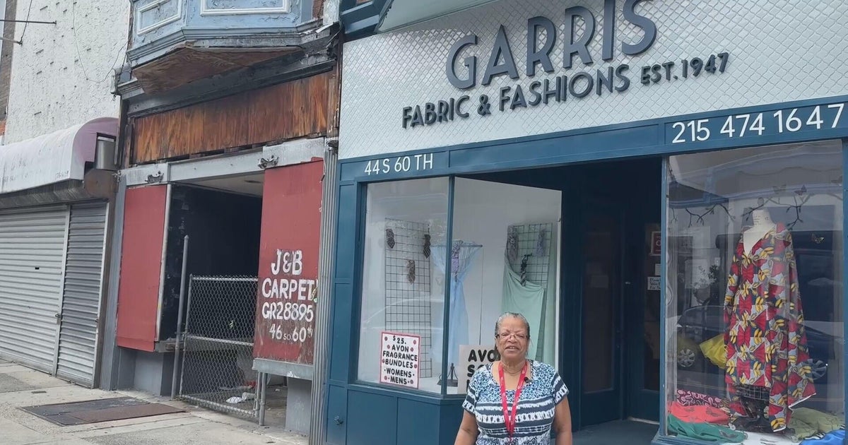 78-year-old Philadelphia seamstress shop gets storefront makeover after city grant