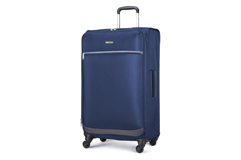 Navy soft suitcase
