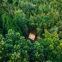 Bamboo Cabin Plan : Sticky Rice Dumpling / Cheng Tsung FENG Design Studio - Exterior Photography, Forest, Aerial View Photography