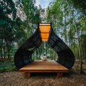 Bamboo Cabin Plan : Sticky Rice Dumpling / Cheng Tsung FENG Design Studio - Exterior Photography, Wood, Forest
