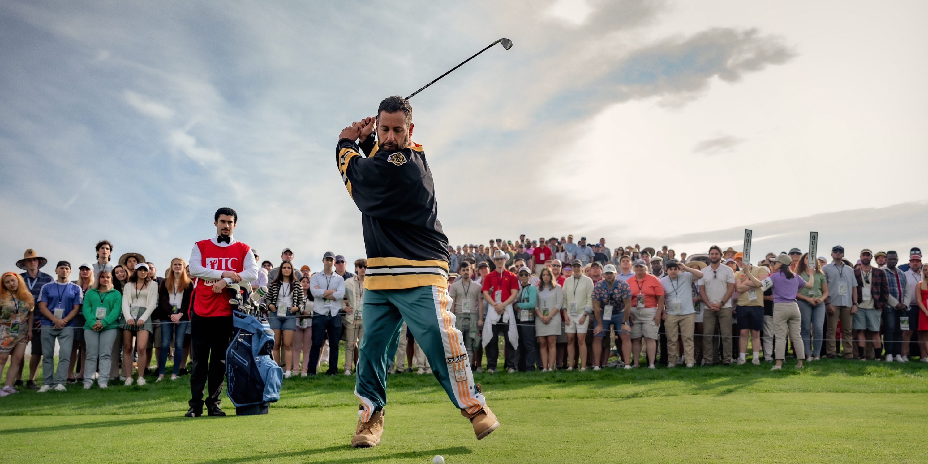 Benito Antonio Martínez Ocasio, Adam Sandler Happy Gilmore 2 Cr Scott Yamano_Netflix