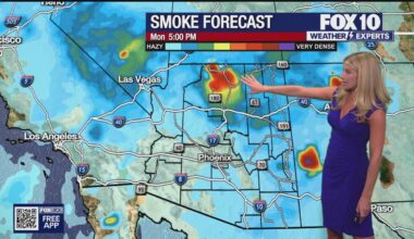 Arizona weather forecast: Monsoon chances rise later in the week