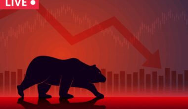 Sensex Today | Stock Market LIVE Updates: Sensex falls over 450 pts; Nifty tests 25,400; bank, financials drag