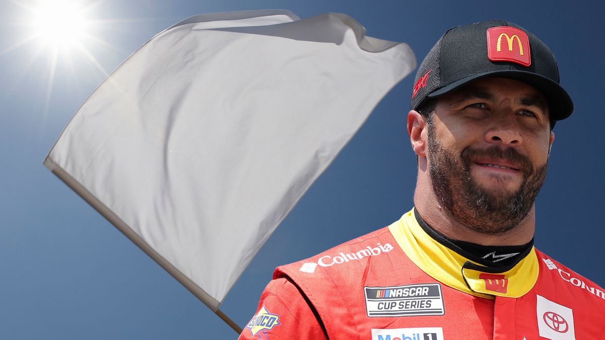 Bubba Wallace said NASCAR should eliminate white flag?