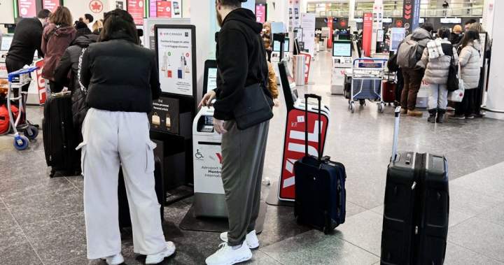 Canadian return trips from the U.S. fell nearly 32% in May: StatCan - National