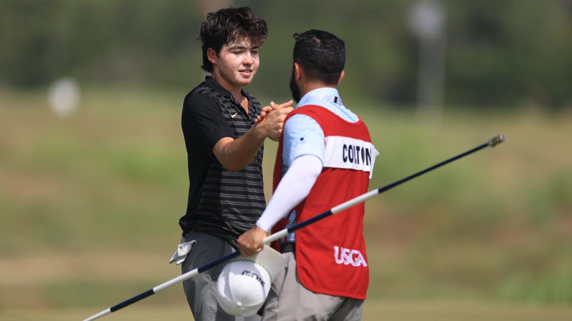 U.S. Junior Amateur: Miles Russell vs. Luke Colton match results